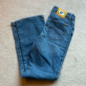 NFL Green Bay Packers Boot Cut Jeans 10L